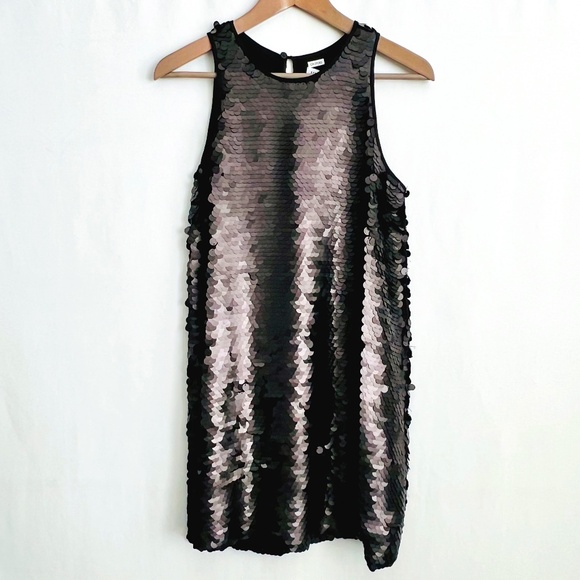 NWT Rebecca Minkoff Becky Sequin Mini Dress Black Size S - Picture 4 of 13